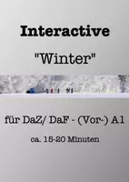 Vorschau - Stundenentwürfe - Materialpaket "Winter" - Deutsch/ LRS, DaZ, Klasse 4-10 - Seite 1