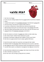 Vorschau - Arbeitsblätter - Text der Woche: Unser Herz - Seite 1