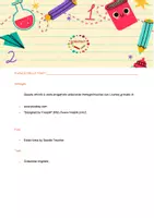 anteprima - Materiale di supporto/inclusione - Colora il gelato - Carattere corsivo - Pagina 2