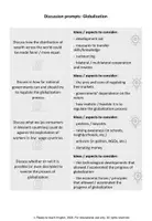Vorschau - Arbeitsblätter - Discussion challenge: Globalization - One World?! Englisch Oberstufe - Seite 2