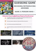 Vorschau - Spiele - Guessing Game: Einführung/Wiederholung von Adverbs (Presentation, Telepathy Game) - Deckblatt
