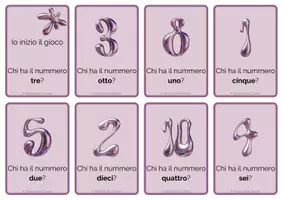 Vorschau - Spiele - Italienisch: Ich habe wer hat - Nummeri da 1 a 15 - Seite 1