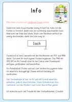 Vorschau - Arbeitsblätter - Verbenbaum Präteritum, 160 regelmäßige Verben, A4 + mehr - Seite 1