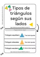 Vista previa - Tarjetas / Manipulativos - Clasificación de triángulos, cuadriláteros y paralelogramos - página 1