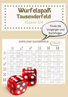 Vorschau - Spiele - Würfelspaß Tausenderfeld Klasse 3/4 - Deckblatt