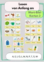 Vorschau - Stationenlernen - Lesen von Anfang an: Wort-Bild-Karten 3 - Deckblatt