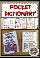 Vorschau - Arbeitsblätter - My first English pocket dictionary (Faltheft) - Deckblatt