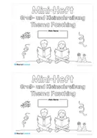 Vorschau - Arbeitsblätter - Fasching/Karneval: Mini-Heft zur Groß- und Kleinschreibung - Seite 1