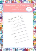 Vorschau - Arbeitsblätter - Plusrechnen / Addition am Zahlenstrahl ZR 10 Materialpaket - Seite 1