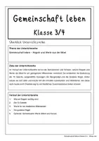 Vorschau - Stundenentwürfe - Gemeinschaft leben – Regeln und Werte aus der Bibel Klasse 3/4 - Seite 2