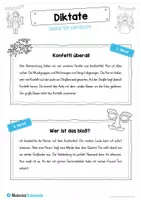 Vorschau - Arbeitsblätter - 10 einfache Diktate zum Fasching / Karneval - Seite 2