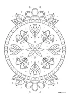 Vorschau - Mal- und Bastelvorlagen - Mandalas Frühling - Entspannung & Achtsamkeit - Seite 3