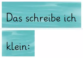 Vorschau - Präsentationen/Tafelbilder - Groß- und Kleinschreibung_Tafelmaterial - Seite 2