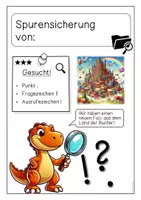 Vorschau - Unterrichtsreihen - Satzarten & Satzzeichen - Spurensuche mit Rexi - Seite 3