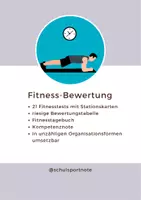 Vorschau - Test - Fitness - Bewertung - Deckblatt