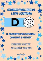 anteprima - Esercizi - CONSONANTE D- Esercizi facilitati di letto-scrittura - Pagina di copertina