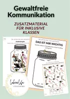 Vorschau - Arbeitsblätter - Zusatzmaterial Gewaltfreie Kommunikation inklusiv Sprache des Herzens - Deckblatt