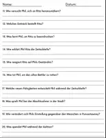 Vorschau - Arbeitsblätter - Film: "Und täglich grüßt das Murmeltier (1993)" Fragen + Aktivitäten Rätsel mit Lösungen - Seite 2