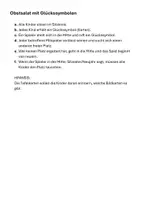 Vorschau - Spiele - Glückssymbole. Obstsalat. Gruppenspiel - Seite 1