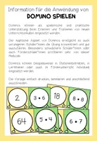 Vorschau - Spiele - DAS KLEINE EINMALEINS - 13 Dominos - Seite 1