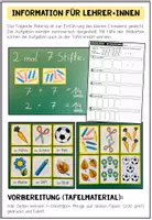 Vorschau - Arbeitsblätter - Das kleine Einmaleins / 1x1 – Bildaufgaben, Malreihen und Multiplikation | Arbeitsblätter und Bildkarten 2. Klasse - Seite 1