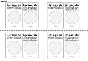 Vorschau - Mal- und Bastelvorlagen - DAS KLEINE EINMALEINS - Malreihen-Sammelpass - Seite 3