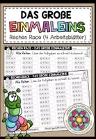 Vorschau - Arbeitsblätter - Das große Einmaleins – 1x1 Malreihen automatisieren | Rechen-Race Arbeitsblätter 3.–4. Klasse - Deckblatt