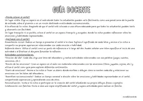 Vista previa - Decoración del aula - Abecedario de Emociones | Póster de Educación Emocional para el Aula (A4 - PDF) - página 2