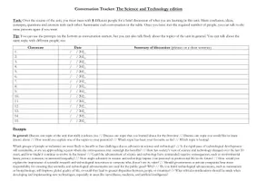 Vorschau - Arbeitsblätter - Conversation Tracker - Science and Technology edition - Seite 2
