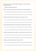 Vorschau - Arbeitsblätter - Comprehension Young World 3 "Stories" Unit 4 - Seite 1