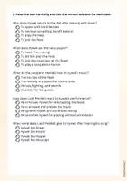 Vorschau - Arbeitsblätter - Comprehension Young World 3 "Stories" Unit 4 - Seite 2