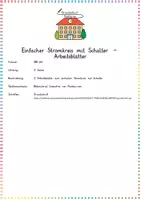 Vorschau - Arbeitsblätter - Strom & Elektrizität: Einfacher Stromkreis mit Schalter (Arbeitsblätter) - Sachunterricht - Kl. 3/4 - Seite 3