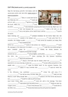 Vorschau - Arbeitsblätter - TENSES: Lisa's Day (simple present vs present progressive) - Deckblatt
