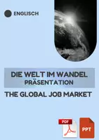 Vorschau - Fördermaterial/Inklusion - Präsentation: The Changing World – The Global Job Market als PDF und PowerPoint - Deckblatt