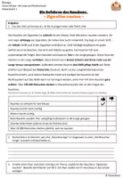 Vorschau - Arbeitsblätter - Gefahren des Rauchens - Seite 1