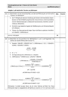 Vorschau - Klassenarbeiten - Oberstufenklausur Chemie: Säure-Base-Titration (bearbeitbar + EWH) - Seite 1