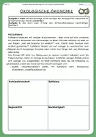 Vorschau - Arbeitsblätter - Ökologische Ökonomie - Seite 1