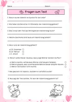 Vorschau - Arbeitsblätter - Leseverstehen Klasse 5/6: Valentinstag (Leseverständnis) - Seite 2