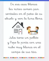 Vista previa - Hojas de trabajo - Cartilla lectura - Portada