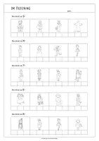 Vorschau - Arbeitsblätter - Fasching 1. Klasse (Deutsch, Mathematik) - Seite 1