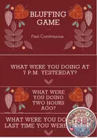 Vorschau - Spiele - Past Continuous: Speaking Game (Bluffing) (PowerPoint) - Deckblatt