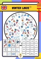 Vista previa - Unidades / Secuencias / Situaciones de Aprendizaje - WINTER LINCE® (Lince de invierno) English/Castellano/Català - Portada