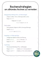 Vorschau - Anderer Materialtyp - Rechenstrategien Information: Weg vom zählenden Rechnen - Seite 2