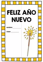 Vorschau - Arbeitsblätter - Año Nuevo (Lapbook - Neujahr/Silvester) - Seite 1