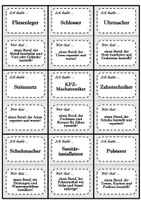 Vorschau - Spiele - "Ich habe - Wer hat?" (Ratespiel): Handwerksberufe - Seite 1