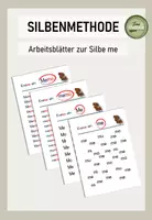 Vorschau - Arbeitsblätter - Bundle Anfangsunterricht Deutsch zu den M-Silben - Seite 1