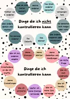 Vorschau - Poster - Plakat für psychische Gesundheit - Dinge die ich (nicht) kontrollieren kann - Seite 1