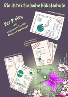 Vorschau - Arbeitsblätter - Die detektivische Häkelschule - Prolog: Wolle und Häkelnadel - Deckblatt