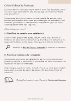 Vista previa - Tarjetas / Manipulativos - Gestionar el estrés y la ansiedad ante los exámenes (Lala) - página 3