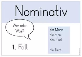Vorschau - Poster - Die 4 Fälle des Nomens - Plakate - Seite 3